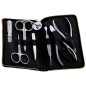 Set Manicure Alpen 7 pezzi acciaio inox con astuccio in pelle Set Manicure Alpen 7 pezzi acciaio inox con astuccio in pelle