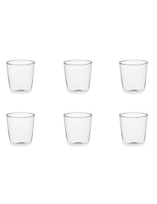 Set 6 Tumbler Acqua Drink Eat Galbiati Milano. Prodotto di alta qualità