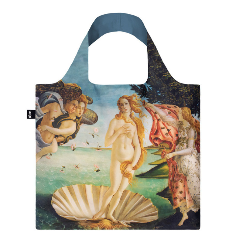 Borsa spesa Loqi Bag Sandro Botticelli Birth of Venus Recycled