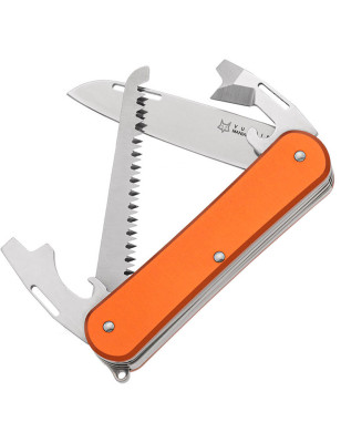 Coltello multiuso Fox Vulpis VP130-S4 alluminio arancione