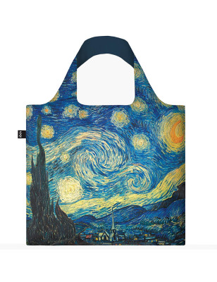 Borsa spesa Loqi Bag Eco notte stellata di Vincent Van Gogh