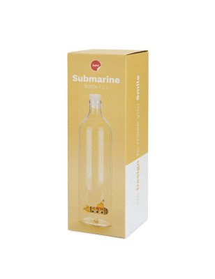 Bottiglia in vetro per acqua Balvi sottomarino 1,2 litri