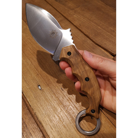 Coltello caccia tattico lama fissa Fox Parong 637OL