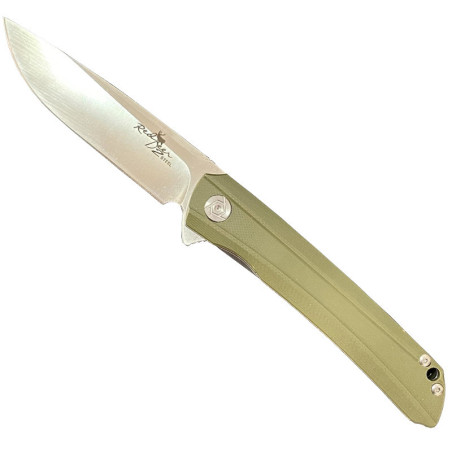 Coltello chiudibile da tasca tascabile Red Deer Feather Knife green cm 10