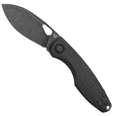 Coltello chiudibile tascabile sportivo Chilin Fox CFDSW con impugnatura in fibra di carbonio
