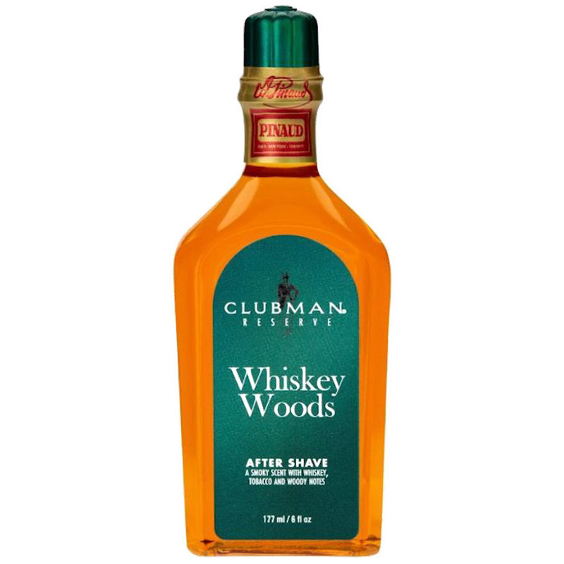 Lozione dopobarba Clubman Pinaud Whiskey Woods 177 ml Lozione dopobarba Clubman Pinaud Whiskey Woods 177 ml