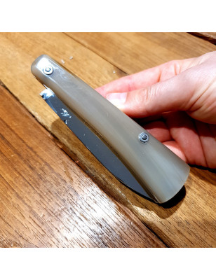 Coltello chiudibile San Fratello Nino corno di Bue cm 20 chiuso