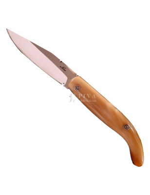 Coltello chiudibile Gobbo Guardiagrele Nino corno di bue cm 20