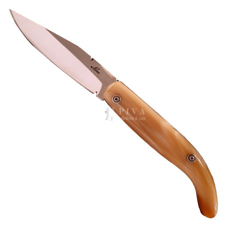 Coltello chiudibile Gobbo Guardiagrele Nino corno di bue cm 20
