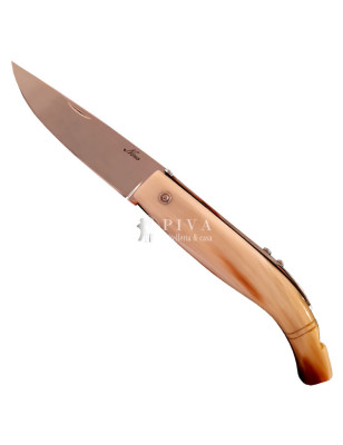 Coltello chiudibile Pescatore Nino corno di bue 19 cm