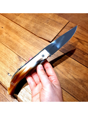 Coltello da tasca Pescatore Nino corno di bue 23 cm retro