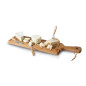 Set 3 coltelli formaggio Boska Friends con tagliere rettangolare Set 3 coltelli formaggio Boska Friends con tagliere rettangolare