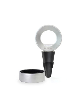 Tappo per vino e anello salva goccia Pulltex Vin-O-line
