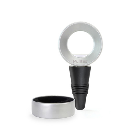 Tappo per vino e anello salva goccia Pulltex Vin-O-line