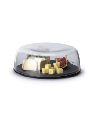Campana formaggio tonda con piatto Duracore 22 cm