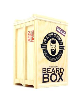 Kit da barba aroma bosco Dr. K in Box di legno