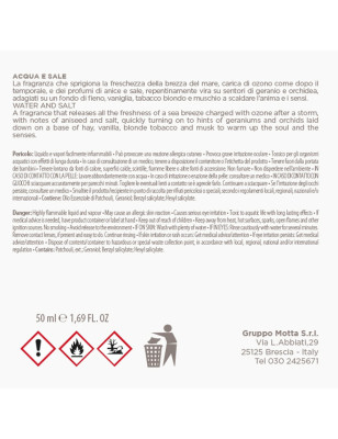 profumo acqua e sale