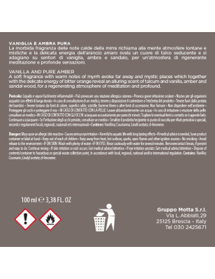profumo di vanigli e ambra
