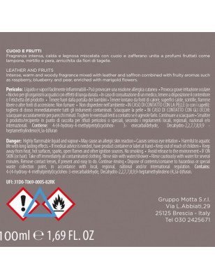 Profumatore per ambiente rosa Muhà cuoio e frutti 100 ml