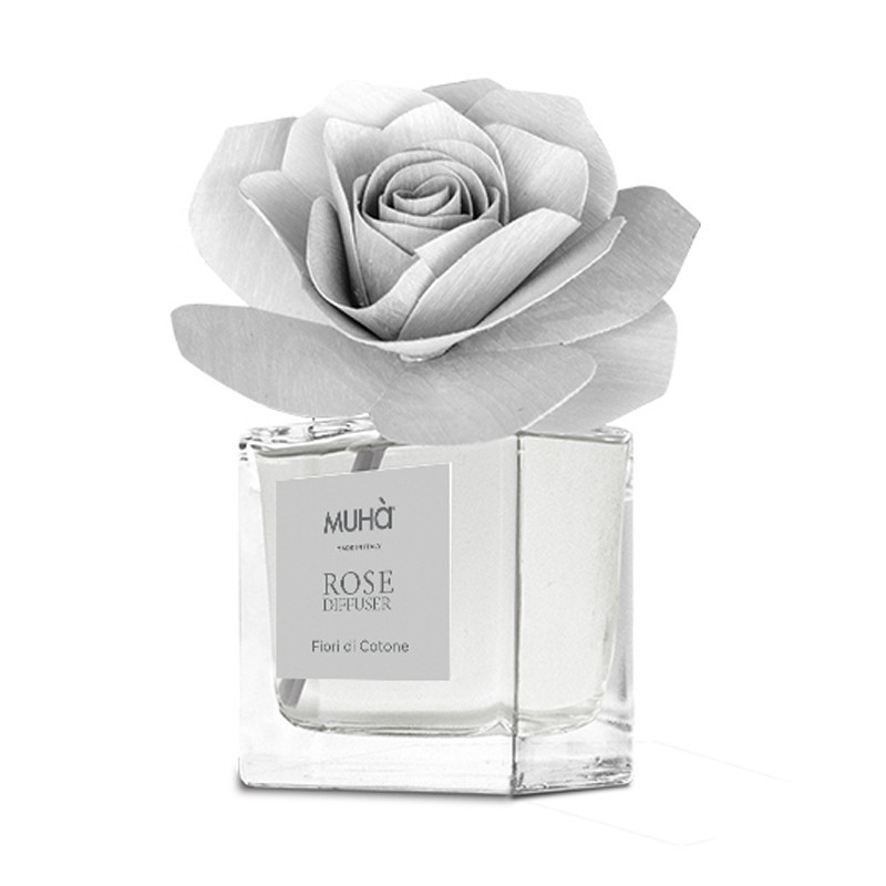 Profumatore per ambiente rosa Muhà fiori di cotone 100 ml Profumatore per ambiente rosa Muhà fiori di cotone 100 ml