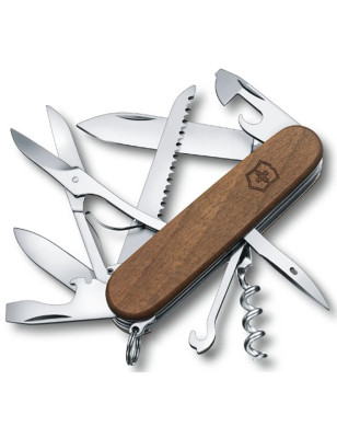 coltello multiuso originale svizzero con manico in legno