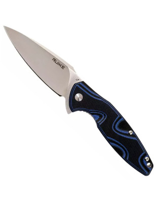 Coltello da tasca Ruike P105-Q G10 nero e blu