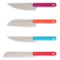 Set 4 coltelli con supporto e tagliere Trebonn Block Chopping Station Set 4 coltelli con supporto e tagliere Trebonn Block Chopping Station