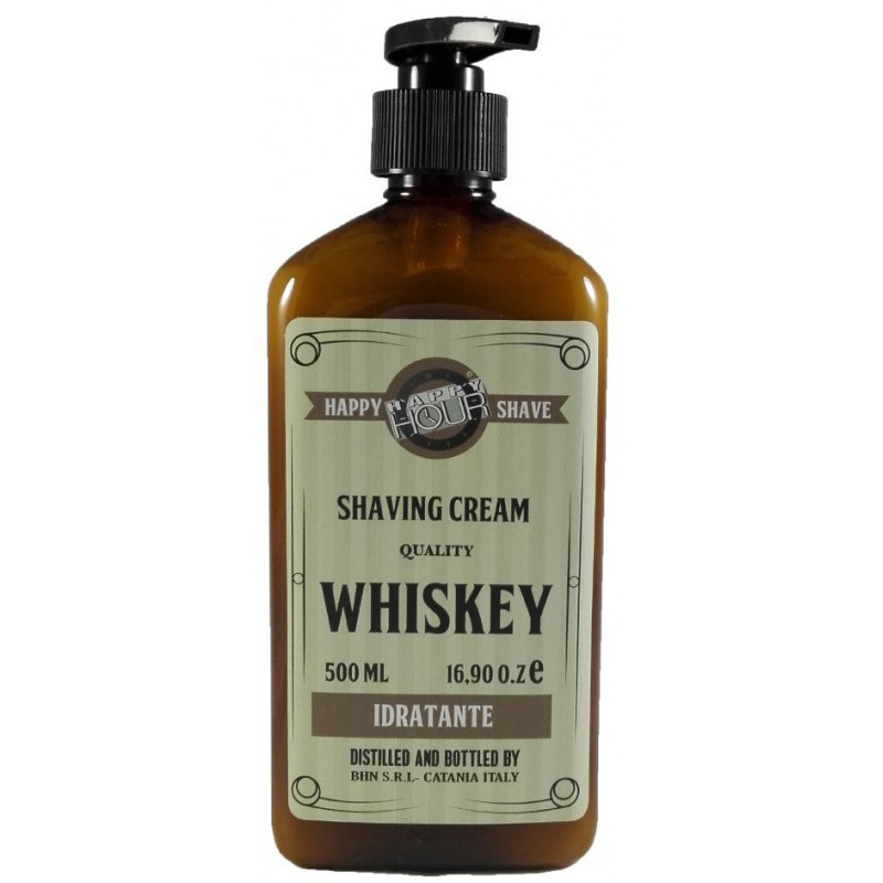Crema da rasatura Happy Hour Whiskey idratante 500 ml