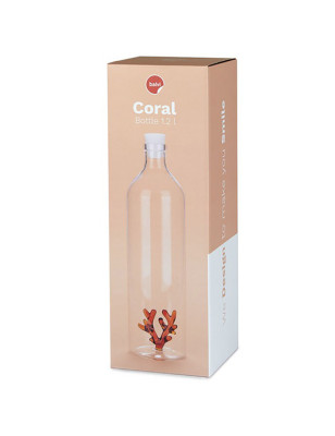 Bottiglia acqua in vetro Balvi Corallo Atlantico 1,2 litri