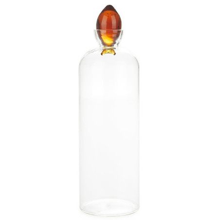 Bottiglia acqua in vetro Balvi Gourami Ambra 1,1 litri