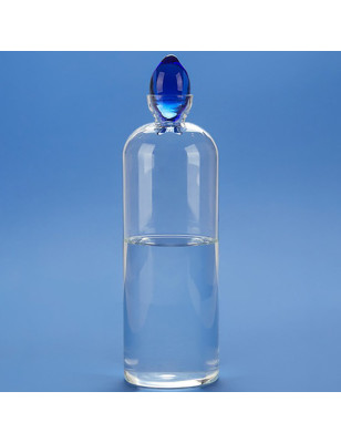 Bottiglia acqua in vetro Balvi Gourami Azzurro 1,1 litri