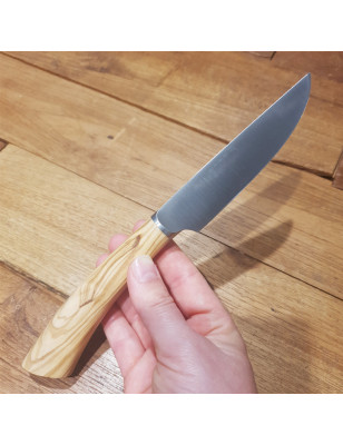 Set 6 coltelli bistecca Rustico L'artigiano Scarperia manico olivo
