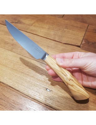 Set 6 coltelli bistecca Rustico L'artigiano Scarperia manico olivo