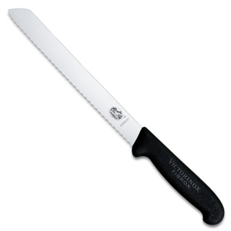 coltello pane dolci professionale victorinox con lama seghettata lunga 21 cm