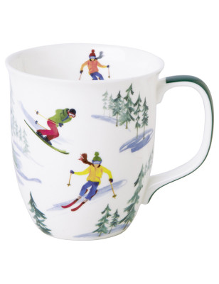 Tazza Ihr in bone china Country Down The Slope 375 ml