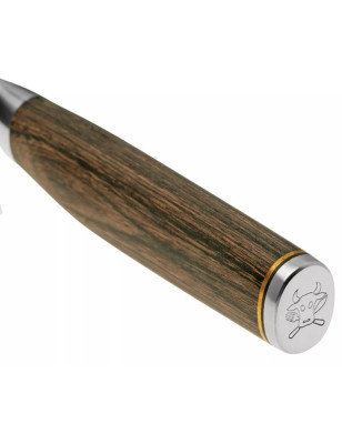 coltello giapponese cuoco cucina chef con lama in damasco di alta qualità