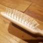 Spazzola rettangolare per capelli Acca Kappa Natura legno di Faggio