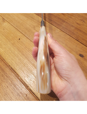 Coltello affettare arrosto l'Artigiano Scarperia corno di Bue 24 cm