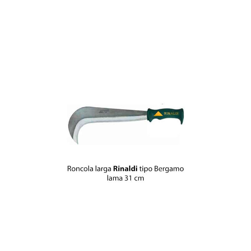 Roncola tipo Bergamo Rinaldi 101 n.3 manico gomma