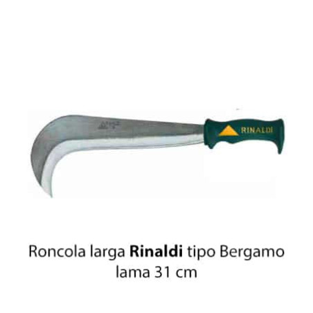 Roncola tipo Bergamo Rinaldi 101 n.3 manico gomma