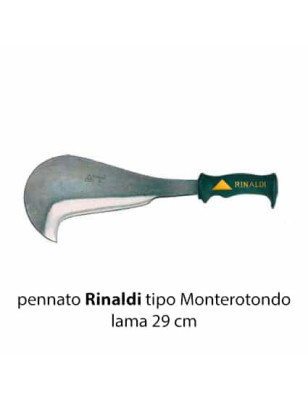 Pennato tipo Monterotondo Rinaldi 116 n.2 manico gomma