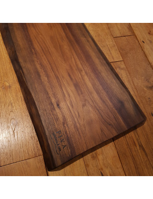 Tagliere da cucina con manico Ca'Naletto legno di noce 88 x 31 cm