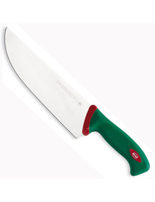 coltello professionale sanelli per affettare carne cruda lama 24 cm