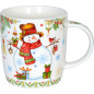 Tazza Mug Konitz in Bone China pupazzo di neve 400 ml Tazza Mug Konitz in Bone China pupazzo di neve 400 ml