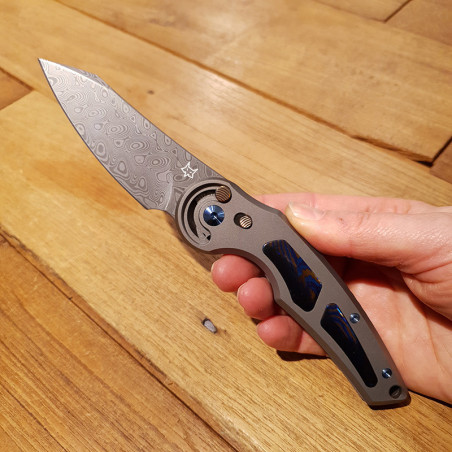 Coltello chiudibile damasco Fox Jupiter DPB