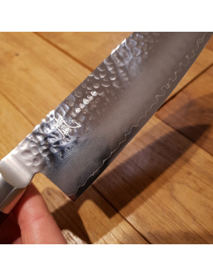 coltello santoku giapponese con manico in legno