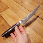 Coltello disosso carne Yaxell Ketu lama martellata 15 cm