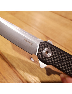 Coltello chiudibile sportivo EDC | Ruike P127-CB G10 e carbonio