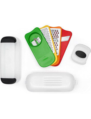 Set completo di affetta verdure grattugie e spiralizzatore Oxo