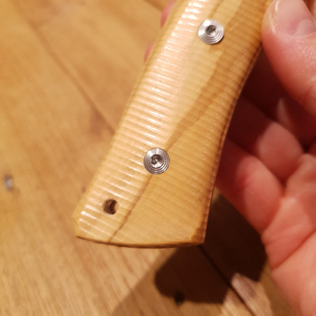 Coltello caccia lama fissa Viper Gianghi UL legno di Olivo